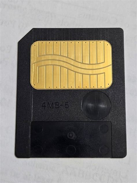 smart media card 4mb 5v|4 MB SmartMedia Camera Memory Cards for sale .